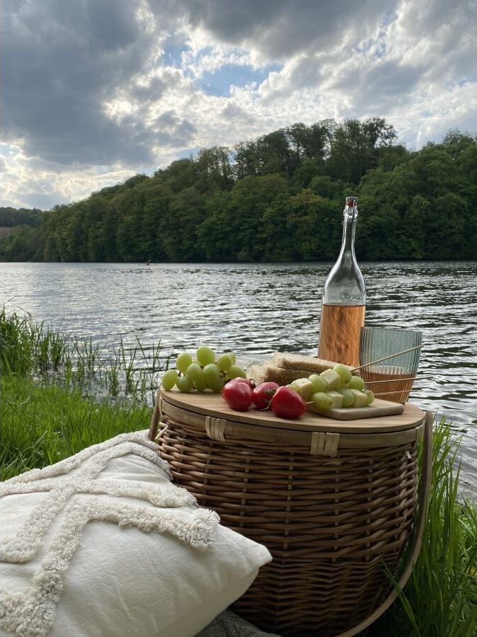 Picknick am Ufer des Twistesees